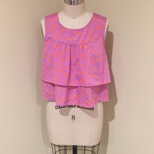 GB crop top tank top